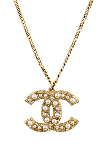 Chanel inspired cc necklace